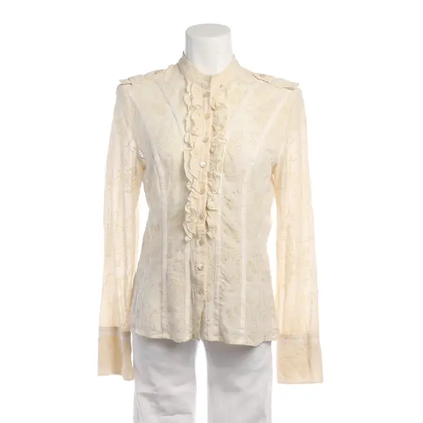 Blouse in White, Silk, Marc Cain