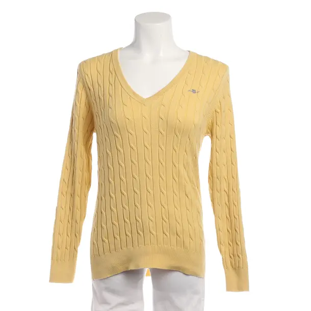 Pullover in Gelb, Baumwolle, Gant
