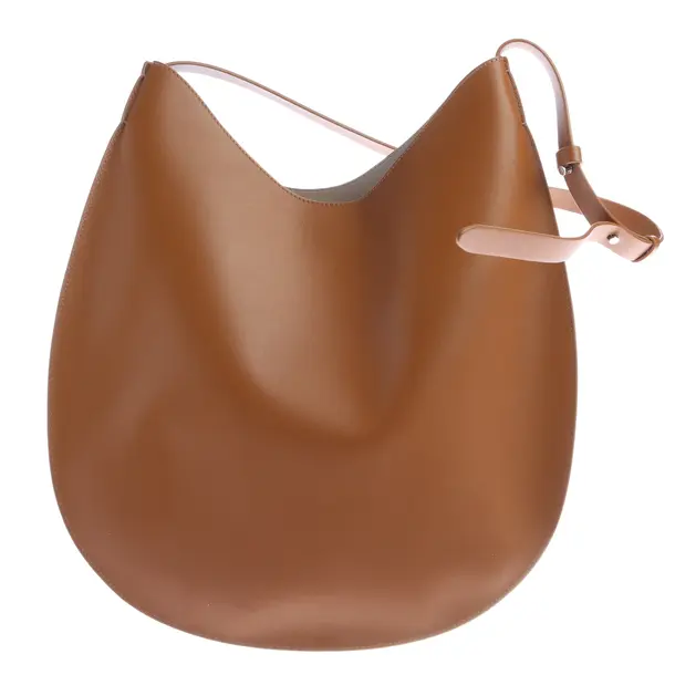 Shoulder Bag, in Brown, Leather, Aesther Ekme