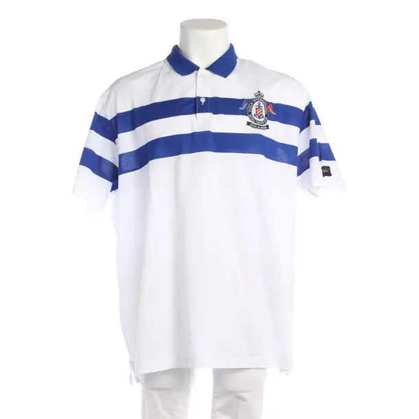 Polo Shirt in White, Cotton, Paul & Shark