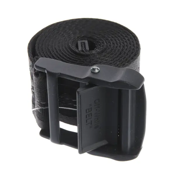 Belt in Black, Polyimide, Off-White