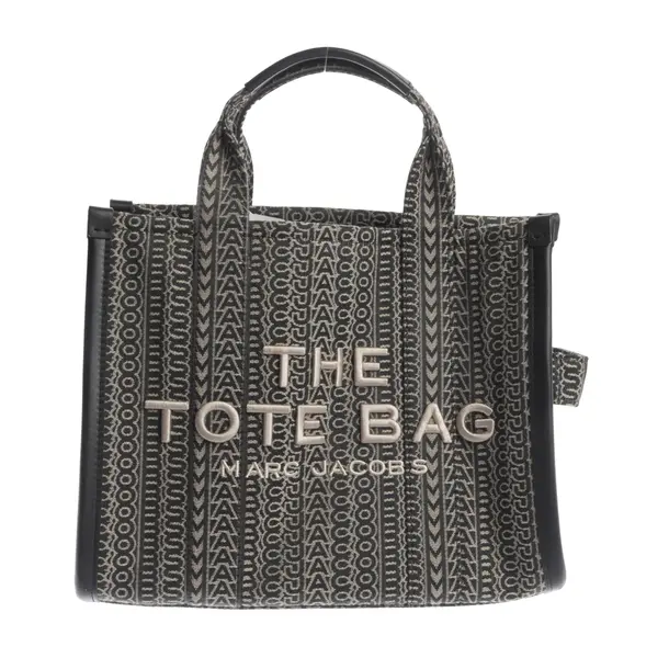 Handtasche in Weiß, Baumwolle, Marc Jacobs