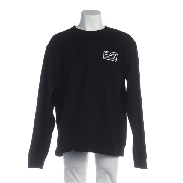 Sweatshirt in Black, Cotton, Emporio Armani