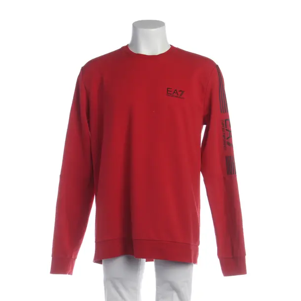 Sweatshirt in Rot, Baumwolle, Emporio Armani