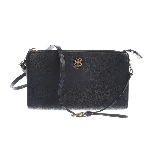 Shoulder Bag in Black, Leather, Tory Burch