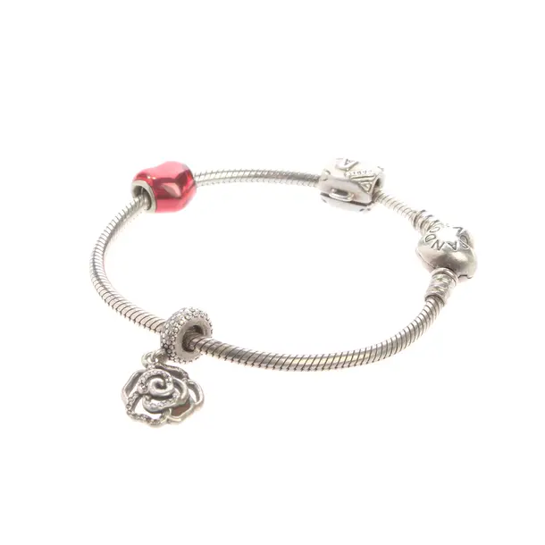 Armband in Metallic, 925er Sterling Silber, Pandora