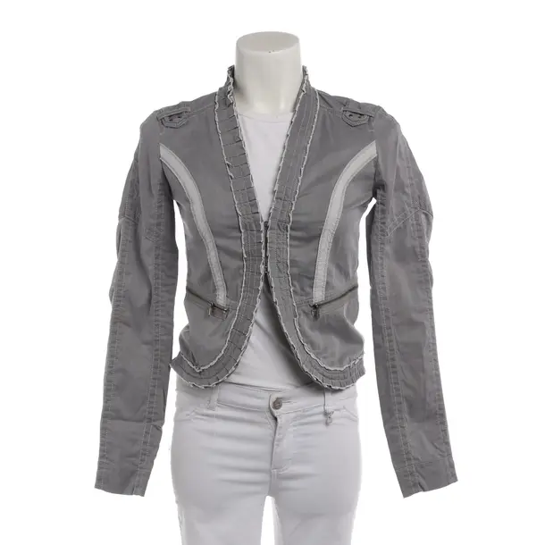 Blazer in Grau, Baumwolle, Marc Cain Sports