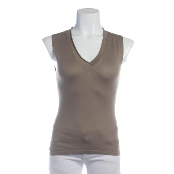 Top in Brown, Silk, Marc Cain