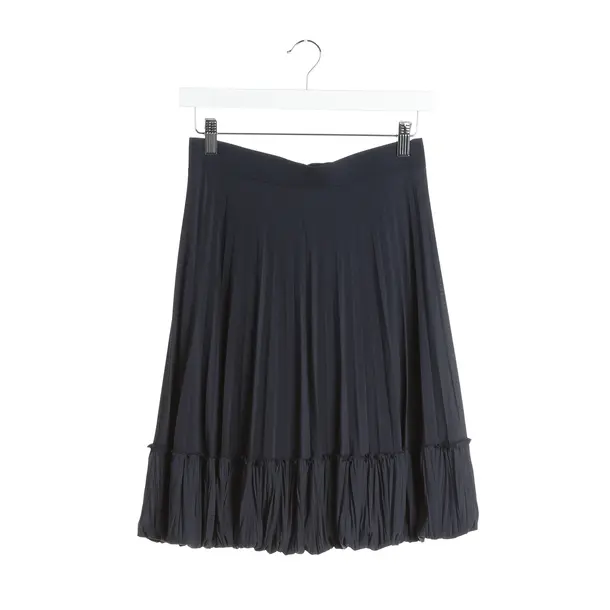 Skirt, in Navy, Microfiber, Marc Cain