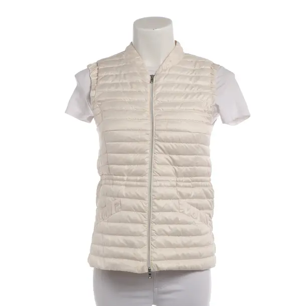 Vest in White, Polyester, Marc Cain
