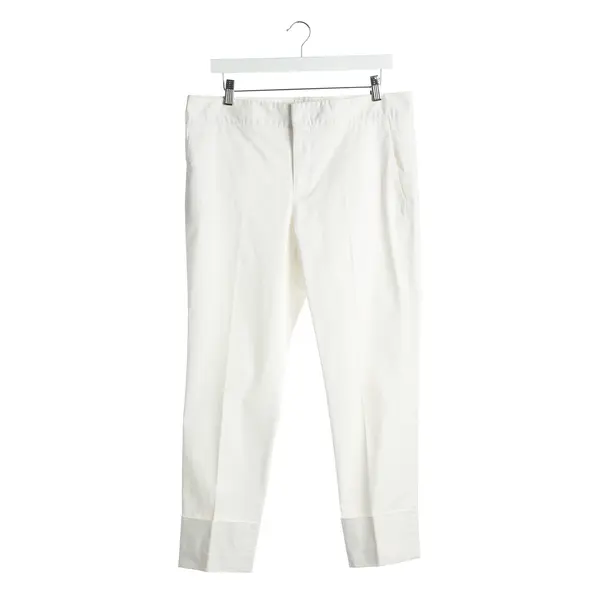 Hose in Weiß, Baumwolle, Jil Sander