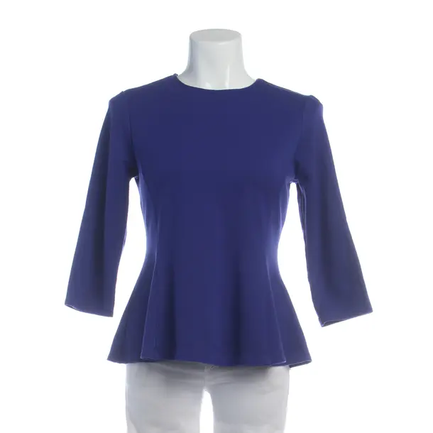 Bluse in Blau, Baumwolle, Lauren Ralph Lauren