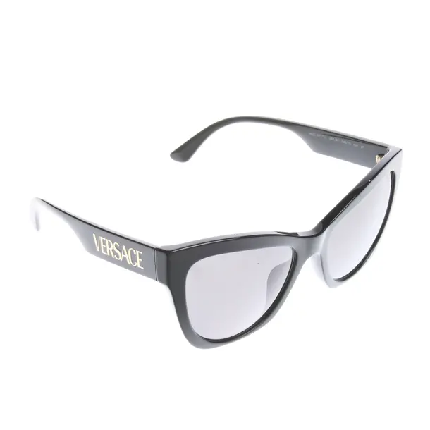 Sonnenbrille in Schwarz, Kunststoff, Versace
