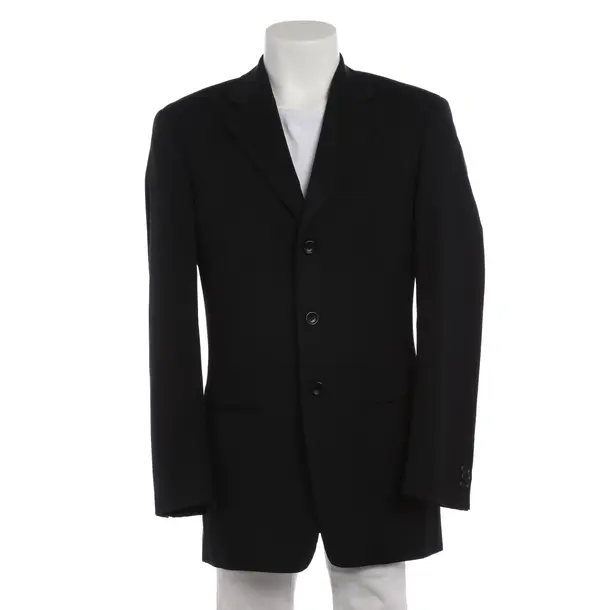 Sakko in Schwarz, Baumwolle, Armani Collezioni