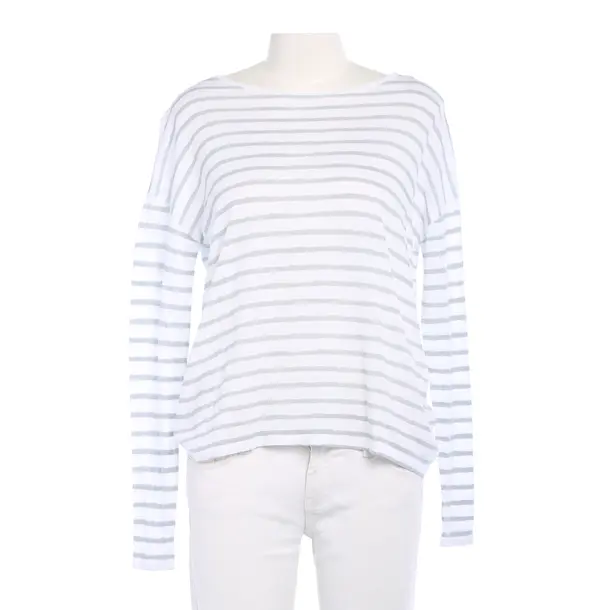 Longsleeve in Weiß, Baumwolle, Juvia