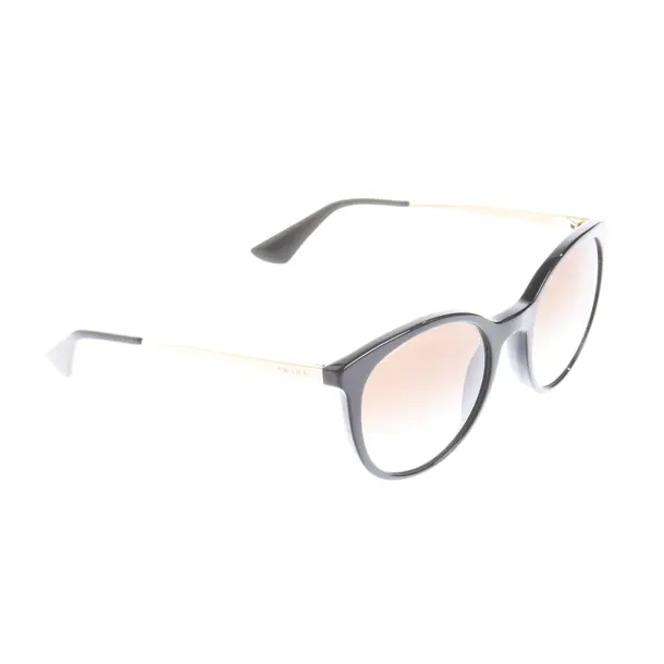 Sonnenbrille in Schwarz, Kunststoff / Metall, Prada