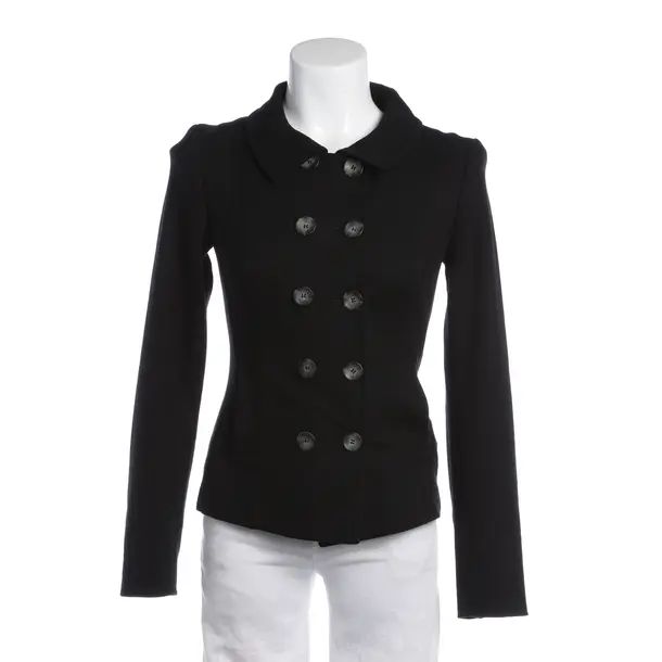 Mid-Season Jacket in Black, Wool, Marc Cain