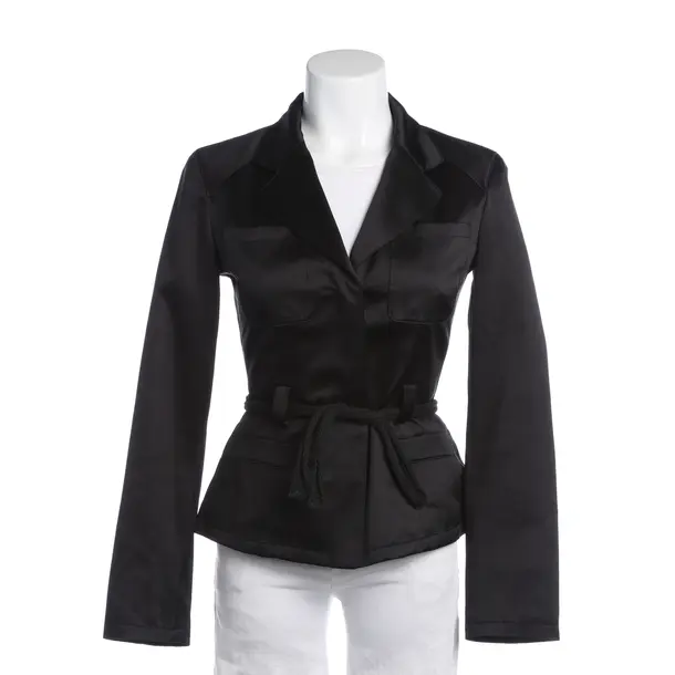 Blazer in Black, Silk, Strenesse