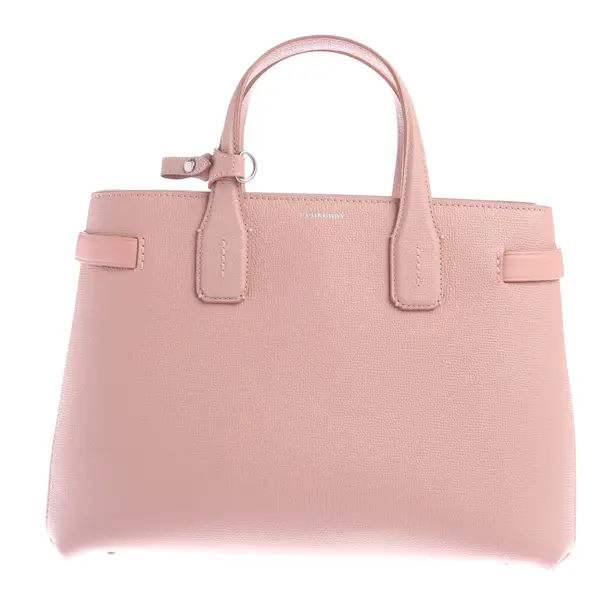 Handtasche in Rosa, Leder, Burberry