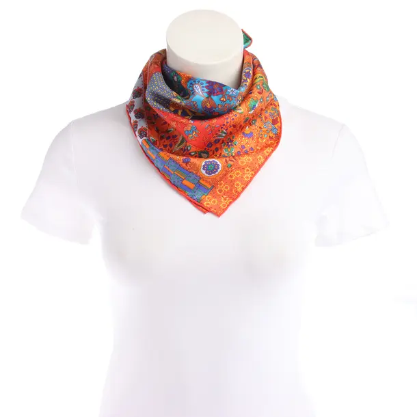 Shawl in Multicolored, Silk, Hermès