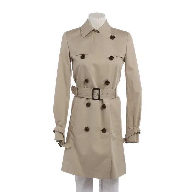 Mid-Season Coat in White, Cotton, Hugo Boss Red Label