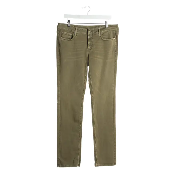 Jeans Straight Fit in Braun, Baumwolle, Closed