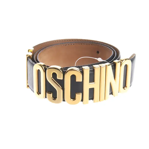 Belt in Blue, Leather, Moschino