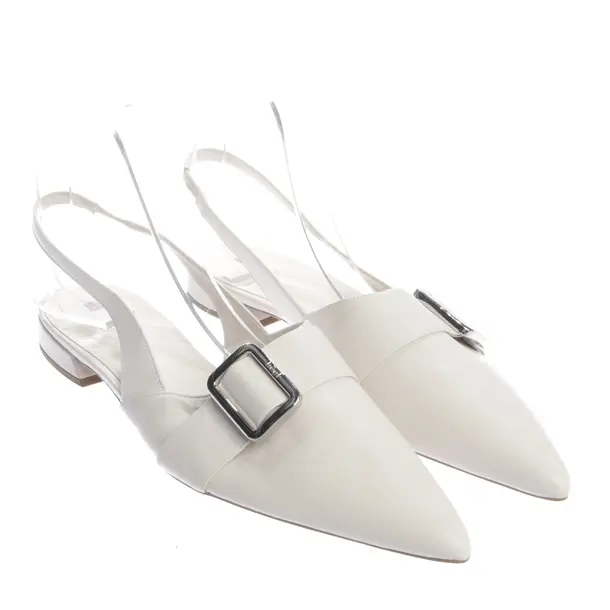 Slingbacks in Weiß, , Högl