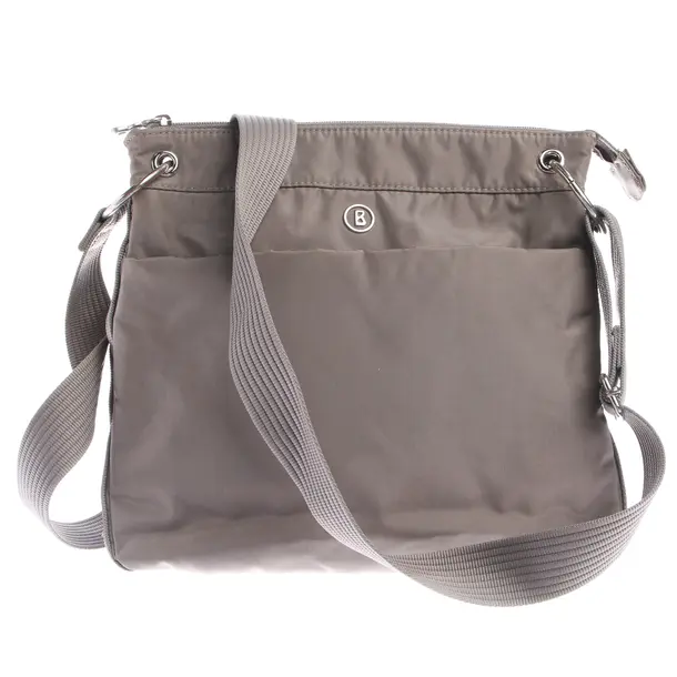 Schultertasche in Grau, Polyamid, Bogner