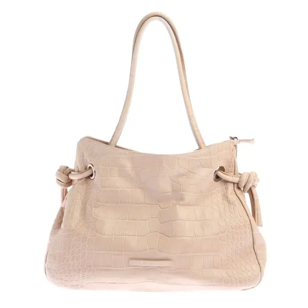 Handtasche in Weiß, Leder, Coccinelle