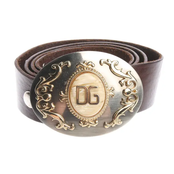 Gürtel in Braun, Leder, Dolce & Gabbana