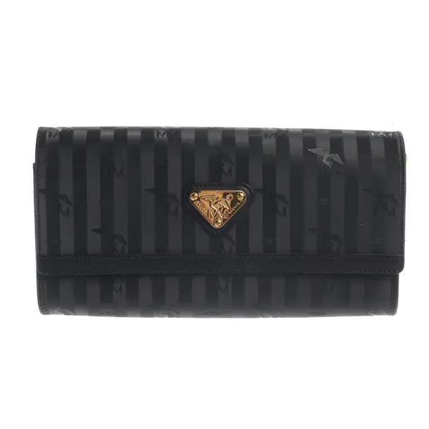 Clutch in Schwarz, Polyamid, Maison Mollerus