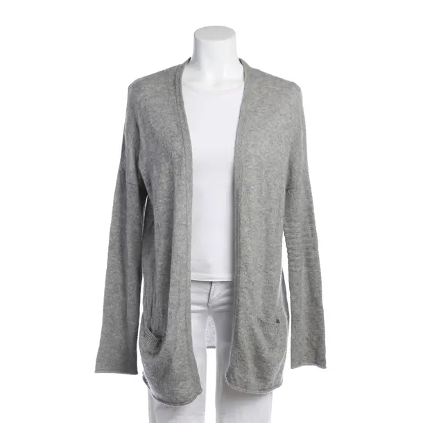 Cardigan in Gray, Cashmere, Dear Cashmere