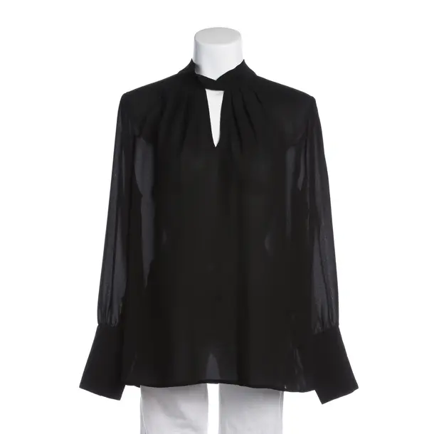 Blouse in Black, Polyester, Steffen Schraut