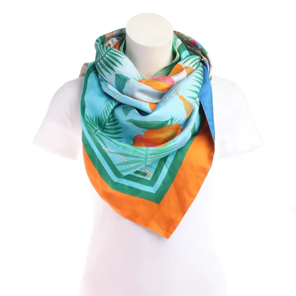 Shawl in Multicolored, Silk, Mucho Gusto