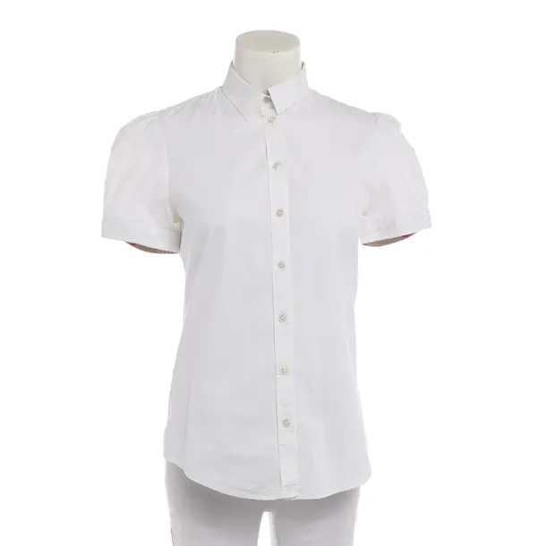 Blouse in White, Cotton, Burberry Brit