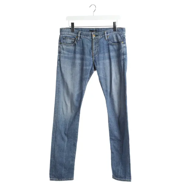 Slim Fit Jeans, in Blue, Cotton, Prada