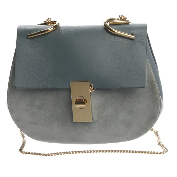 Shoulder Bag in Gray, Leather, Chloé