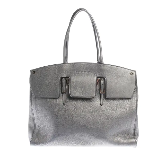 Handbag in Gray, Leather, Coccinelle
