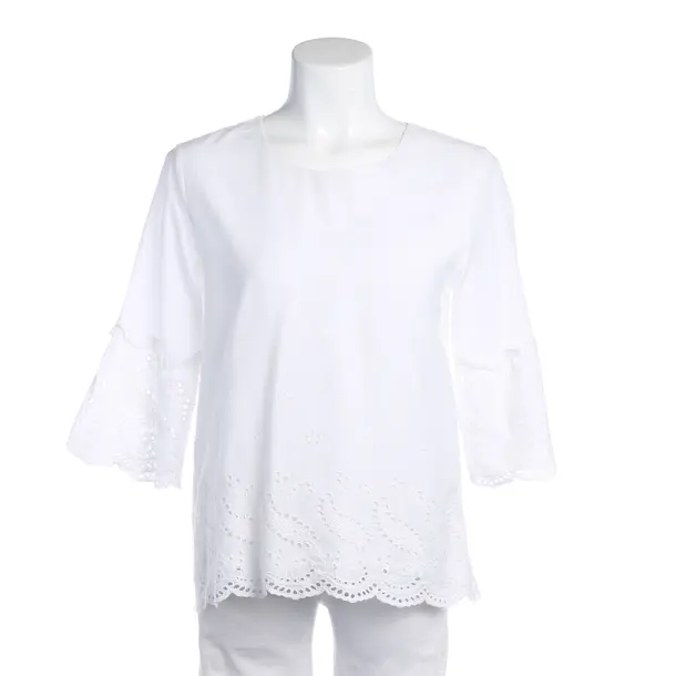 Bluse in Weiß, Baumwolle, Mrs & Hugs