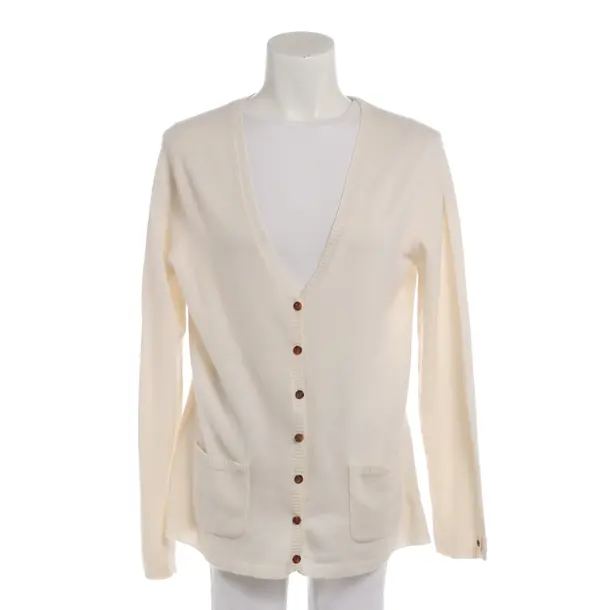 Cardigan in White, Cashmere, GC Fontana