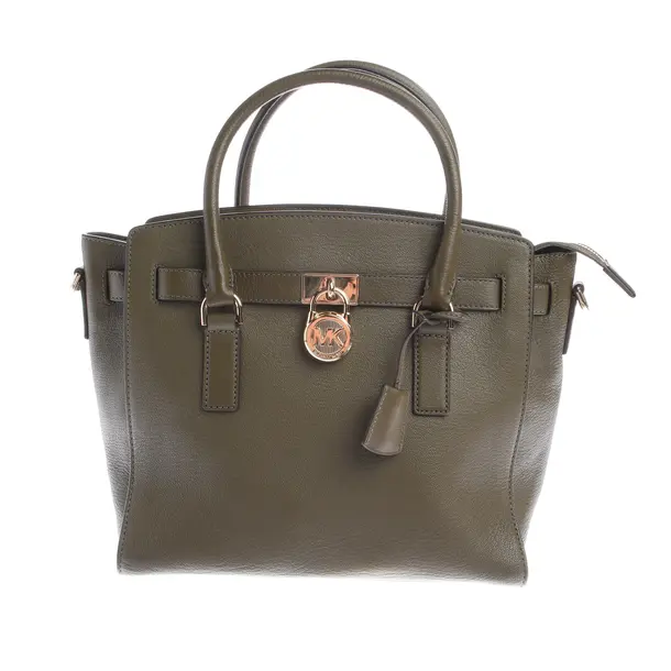 Handbag, in Olive Green, Leather, Michael Kors