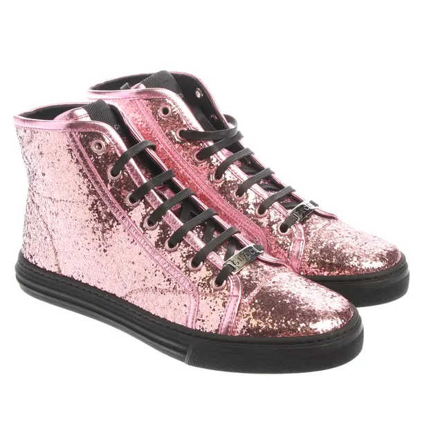 High-Top Sneaker in Rosa, , Gucci
