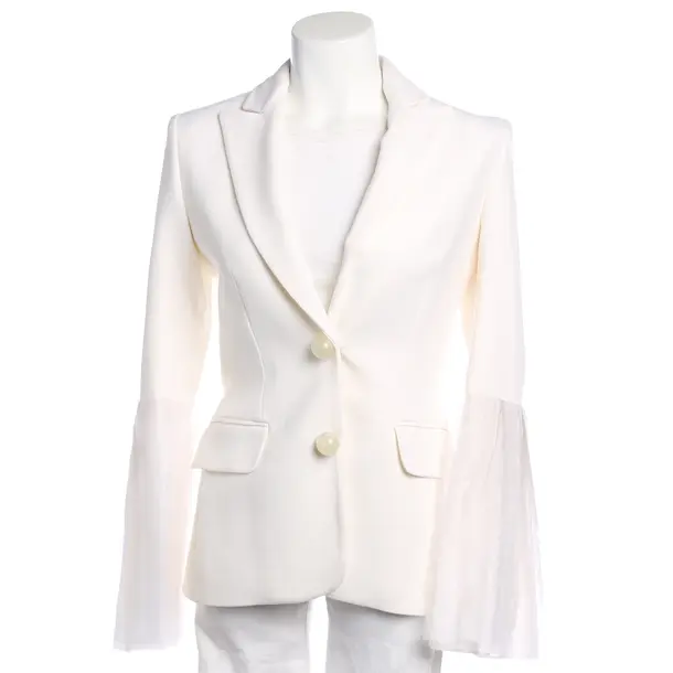 Blazer in Weiß, Seide, Roksanda