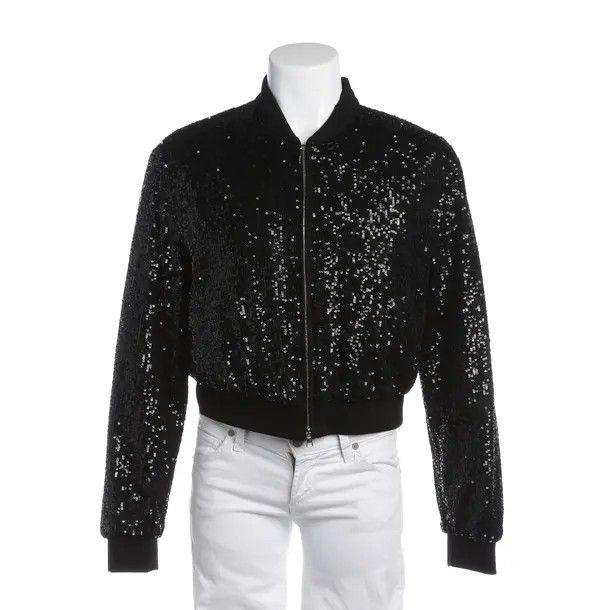 Mid-Season Jacket, in Black, Polyester, Marc Cain