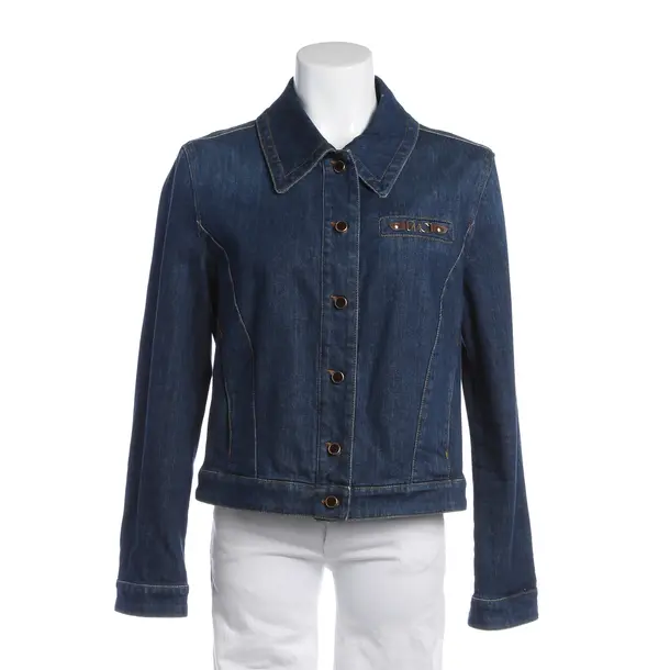 Summer Jacket, in Navy, Cotton, Marc Cain