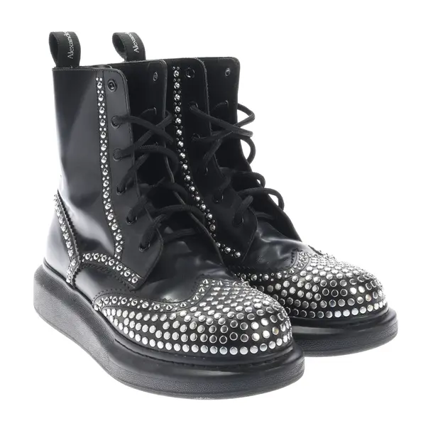 Boots in Black, , Alexander McQueen