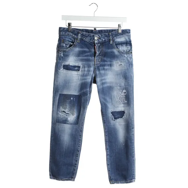 Slim Fit Jeans in Blue, Cotton, Dsquared