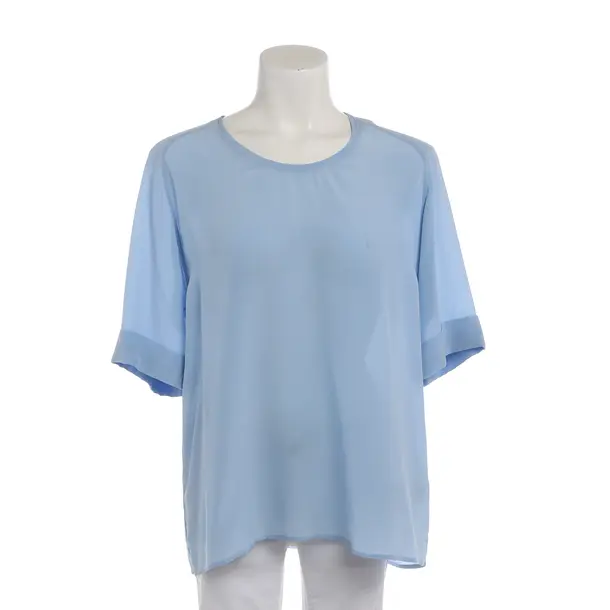 Bluse in Blau, Seide, Riani