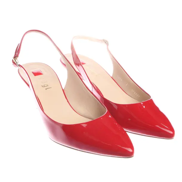 Slingbacks in Rot, , Högl